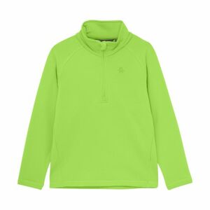 Junior síelési polár pulóver COLOR KIDS Fleece Pulli - Stretch-741821.2144-Green Gecko kép