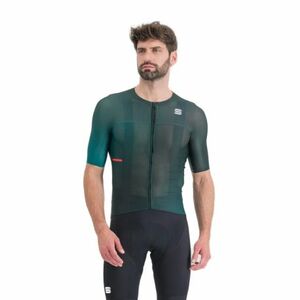 Rövid ujjú férfi kerékpáros mez SPORTFUL Light pro jersey, shaded green kép