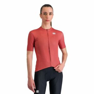 Rövid ujjú női kerékpáros mez SPORTFUL Checkmate w jersey, pompelmo mauve kép