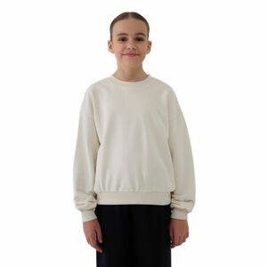 Lány kapucnis pulóver 4F JUNIOR SWEATSHIRT-JWSS25TSWSF1479-12S-BEIGE kép