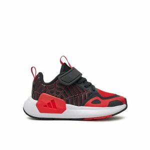 Fiú szabadidő cipő ADIDAS Spider Runner K core black red cloud white kép