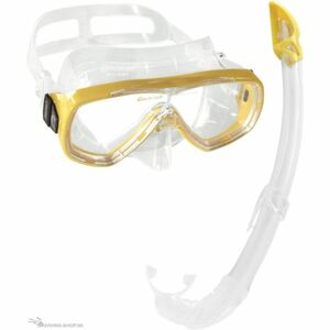 Búvár snorkeling készlet CRESSI ONDA + MEXICO COMBO CLEAR YELLOW kép