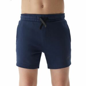 Fiú tréningruha rövidnadrág 4F JUNIOR SHORTS CAS-JWSS24TSHOM272-31S-NAVY kép