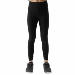 Lányok leggings 4F JUNIOR TIGHTS-JWSS24TTIGF130-20S-DEEP BLACK kép
