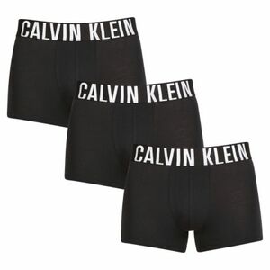 Férfi boxerek CALVIN KLEIN TRUNK 3PK-BLACK, BLACK, BLACK kép