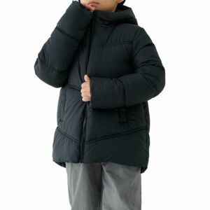 Fiú kabát 4F JUNIOR DOWN JACKET M622-4FJWAW25TDJAM622-20S-DEEP BLACK kép