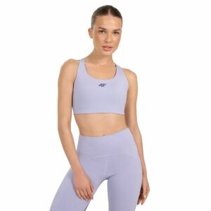 Női edző sportmelltartó 4F SPORT BRA F174-WAW25USBAF174-34S-LIGHT BLUE kép