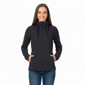 Hőszigetelt női túrakabát cipzárral NORTHFINDER BRIANNE-269black kép