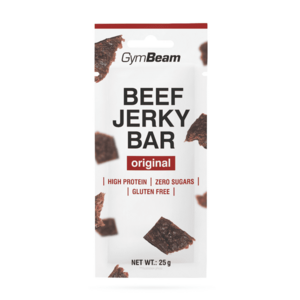 GymBeam Beef Jerky szárított marhahús szelet kép