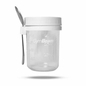 GymBeam Reggeliző pohár White 350 ml kép
