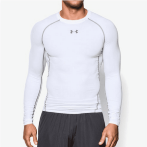 Under Armour kompressziós póló HG Armour LS White kép