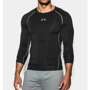 Under Armour kompressziós póló HG Armour LS Black kép