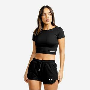SQUATWOLF Women‘s T-shirt CropTop black kép