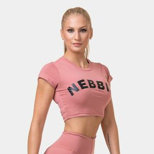 Sporty Hero Old Rose női crop top - NEBBIA kép