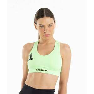 LABELLAMAFIA Sports Bra Highlight Green kép