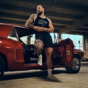 GymBeam Lifting Society Stringer Black kép