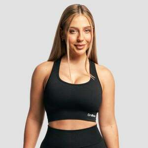 GymBeam FLO Sports Bra Graphite kép