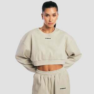 GymBeam Women‘s Aura Cropped Sweatshirt Grey kép