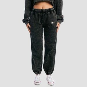 GymBeam Women‘s Aura Joggers Washed Black kép