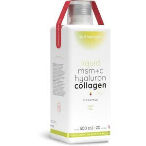 Liquid MSM+C Hyaluron Collagen ananász 500 ml kép