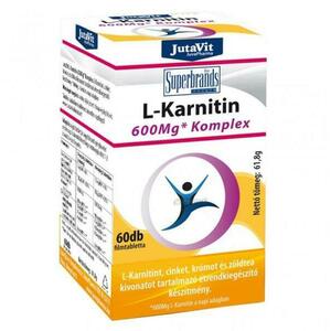 L-Karnitin 600 mg Komplex tabletta 60 db kép