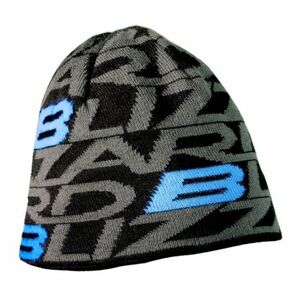 Férfi téli sapka BLIZZARD Dragon cap, black blue kép