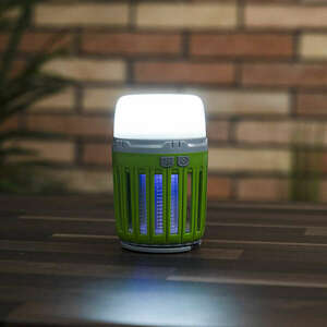 Entac Kempinglámpa Moszkító Plasztik Zöld kép