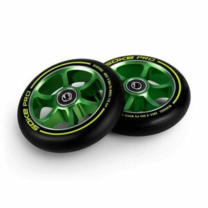 Kerekek robogóhoz 110 mm zöld 2 db. kép