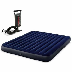 Felfújható matrac 203x183x25 cm intex dugattyús pumpával 64755 kép