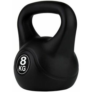 Funfit Gym&Fitness Kettlebell súlyzó 8kg - Fekete kép