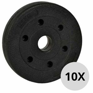 Funfit Bitumen Súlytárcsa 10x1, 25kg kép