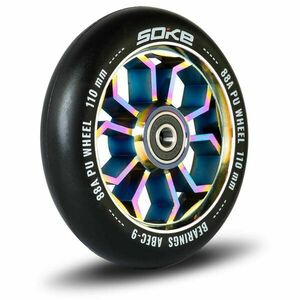 Kerekek robogóhoz 110 mm szivárvány 2 db. kép