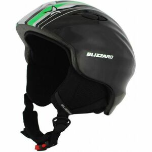 Junior sísisak BLIZZARD MAGNUM ski helmet, green star shiny kép
