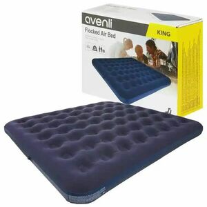 Avenli kétszemélyes felfújható Matrac 191x137x22cm - Sötétkék kép