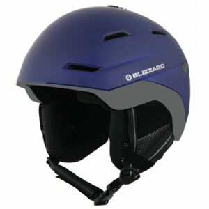 Sí sisak BLIZZARD Bormio ski helmet, blue matt anthracite metallic matt kép