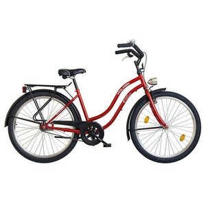 Koliken Cruiser női Városi Kerékpár 26" - bordó kép