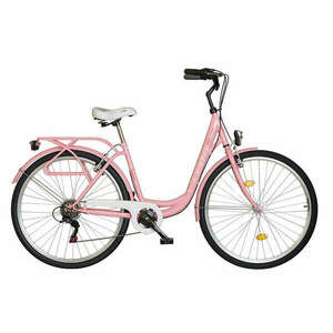 Koliken Ocean váltós női Városi Kerékpár 28" - rózsaszín kép