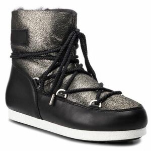 Női alacsony téli csizma MOON BOOT Far Side Low SH Stardust black platinum kép
