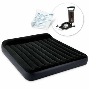 Felfújható matrac 203x183x25 cm intex dugattyús pumpával 64144 kép