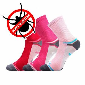 Lányok túra zokni VOXX 3 PACK-Optifanik 03-Pink Magenta Raspberry kép