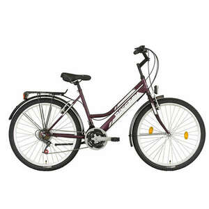 Koliken Biketek Oryx ATB női Városi Kerékpár 26" - bordó kép