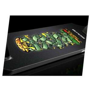 Öntapadós Rollermatrica - Hamburger - fekete-zöld kép