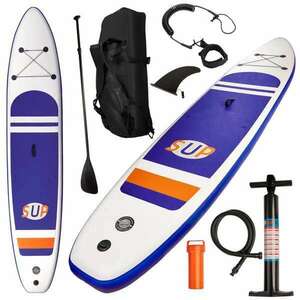 Ikonka felfújható SUP deszka kiegészítőkkel 380cm - Kék, Fehér kép