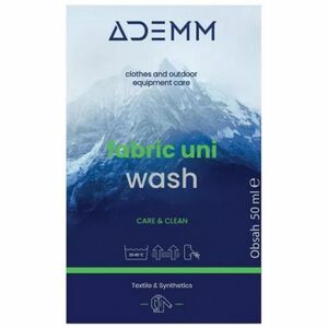 Textíliák kezelésének előkészítése ADEMM Fabric Uni Wash 50 ml, CZ SK PL HU DE EN kép