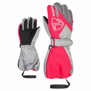 Junior síkesztyű ZIENER LAURO-801986-823758-light melange neon pink kép