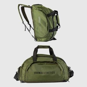 Sporttáska Iron Aesthetics FitKit 2in1, zöld kép