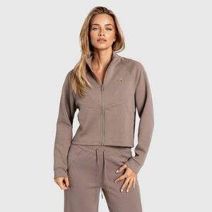 Női cipzáros pulcsi Iron Aesthetics Enigma, barna kép