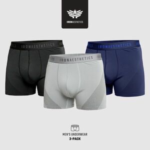 Férfi boxeralsó Iron Aesthetics Action 3pack kép
