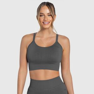 Női sportmelltartó Iron Aesthetics Ultimate, szürke kép