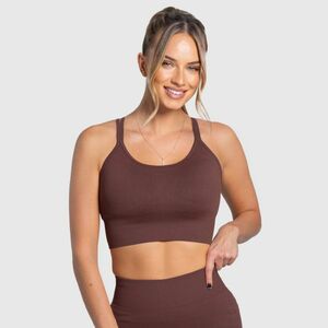 Női sportmelltartó Iron Aesthetics Ultimate, barna kép